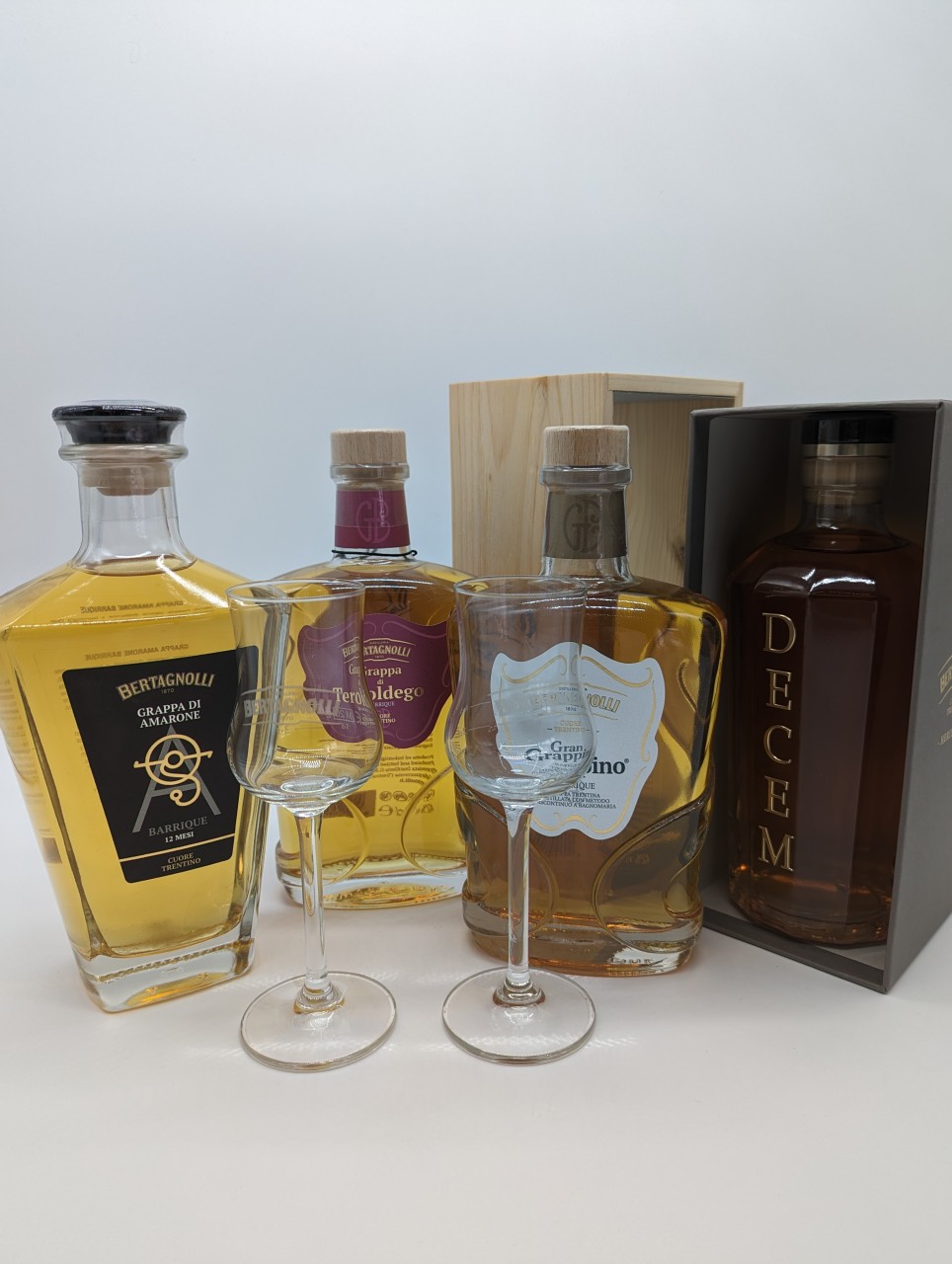 Bertagnolli - Geschenkset Riserve Bertagnolli - Geschenkset Riserve von Bertagnolli Grappa