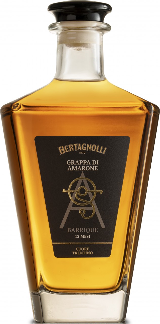 Bertagnolli Grappa Amarone Valpolicella Barrique 0,7 l von Bertagnolli Grappa