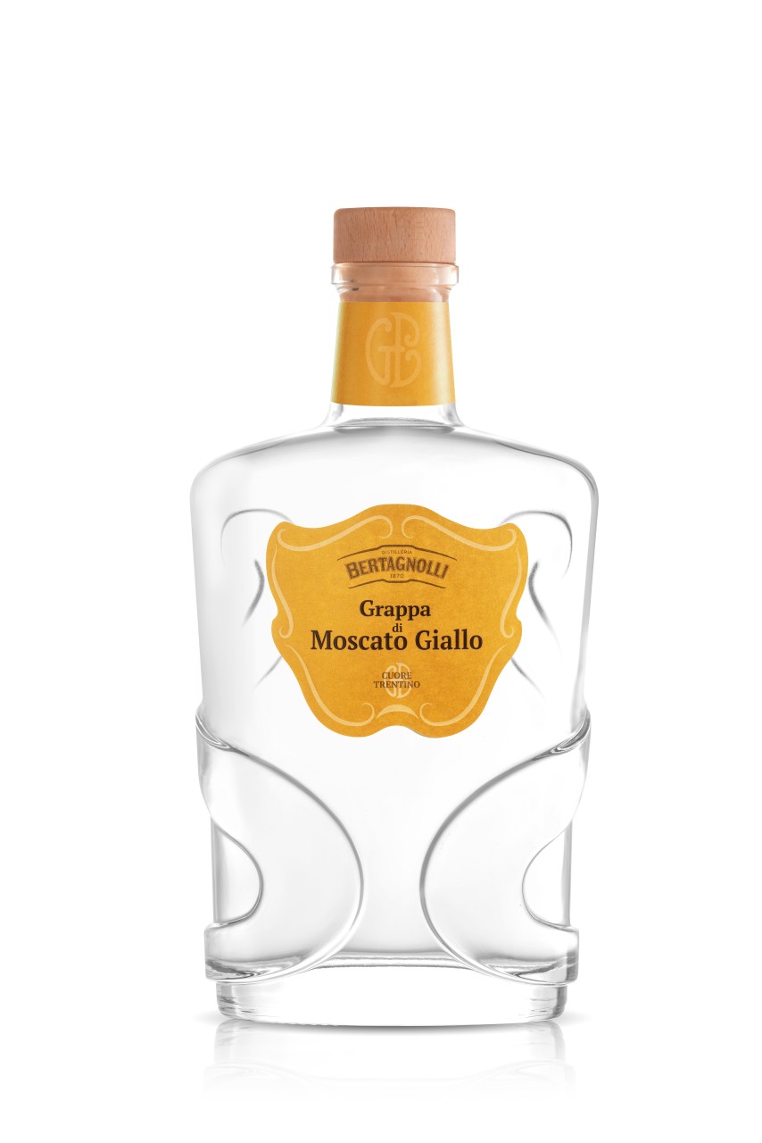 Bertagnolli Grappa di Moscato Giallo Trentino 0,7 l von Bertagnolli Grappa