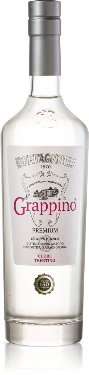 Bertagnolli Grappa Grappino Bianco 0,7 l von Bertagnolli Grappa