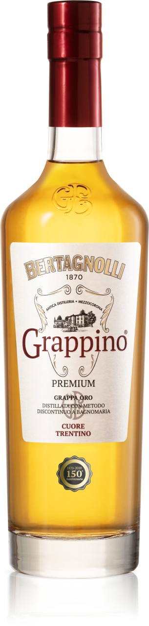 Bertagnolli Grappino Oro 0,7 l von Bertagnolli Grappa