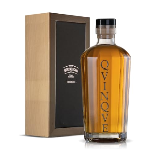 Brennerei Bertagnolli - Grappa 5 Yo Barrique Qvinque - Flasche 0,70 Liter - 42% Vol. von Bertagnolli