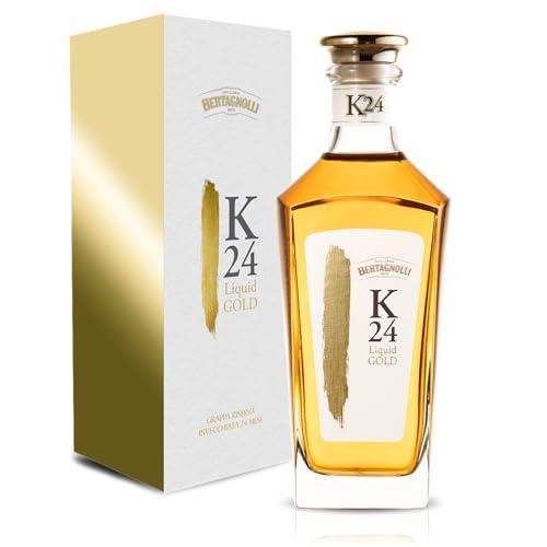 Brennerei Bertagnolli - Grappa Riserva Barrique K24 Liquid Gold- Flasche 0,70 Liter - 42% Vol. - Gusto Italiano Selection Brennerei Bertagnolli - Grappa Riserva Barrique K24 Liquid Gold- Flasche 0,70 Liter - 42% Vol. - Gusto Italiano Selection von Bertagnolli