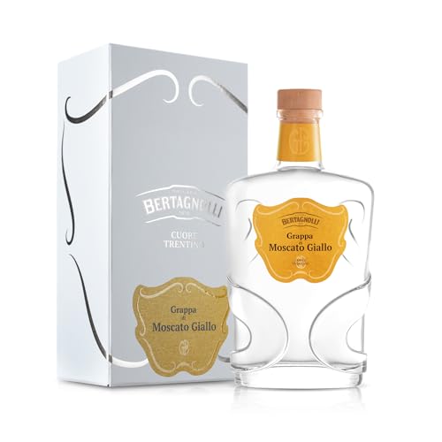 Brennerei Bertagnolli - Grappa di Moscato Giallo Trentino - Flasche 0,70 Liter - 42% Vol. von Bertagnolli