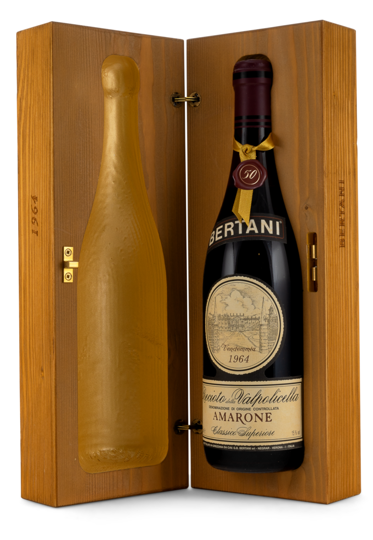 1964 Recioto della Valpolicella DOC Amarone Classico Superiore von Bertani Domains