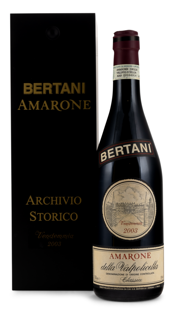 2003 Amarone della Valpolicella DOC Classico von Bertani Domains