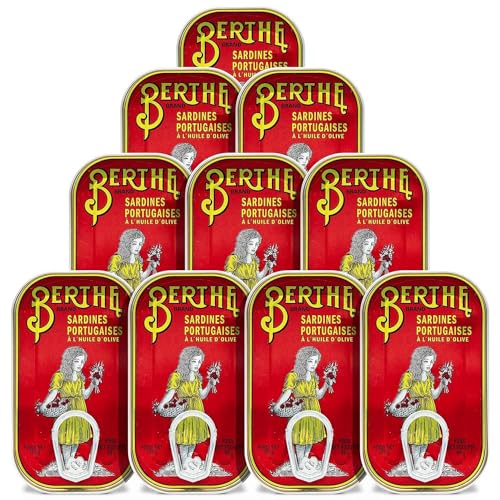 Sardinen in Olivenöl | 10 x 125 g | Berthe | Ramirez | Portugal von Berthe