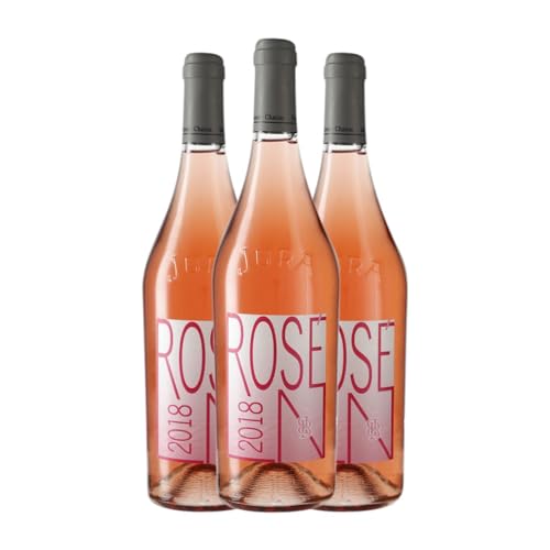 Berthet-Bondet Rosé LN Côtes du Jura 75 cl (Schachtel mit 3 Flaschen von 75 cl) von Distribuidor