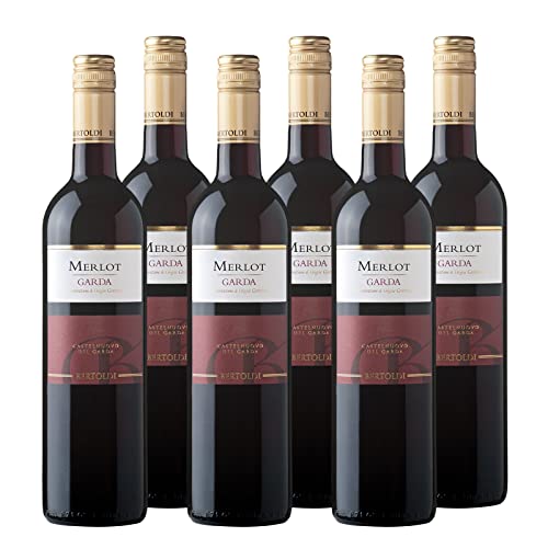 Bertoldi Merlot Garda DOC , Vintage , (6 x 0.75 l) von Bertoldi