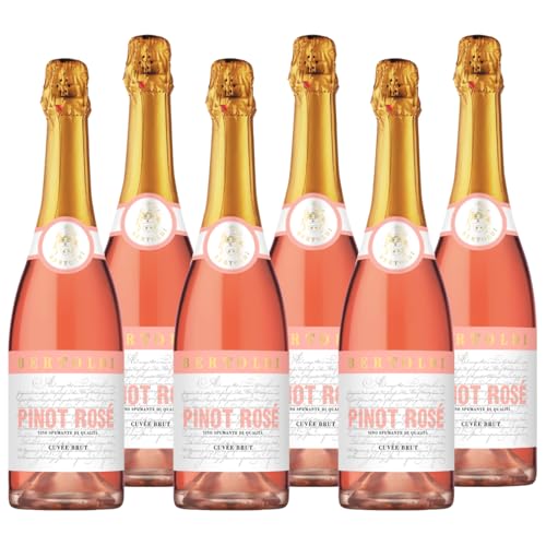 Pinot Rosé Spumante "Bertoldi" Schaumwein Rosé Venetien trocken (6 x 0.75l) von Bertoldi