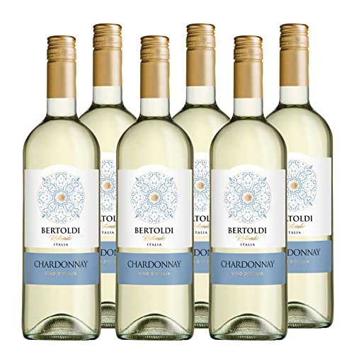 Chardonnay Vino d'Italia "Bertoldi Rotondo" Weißwein Venetien trocken (6 x 0.75l) von Bertoldi