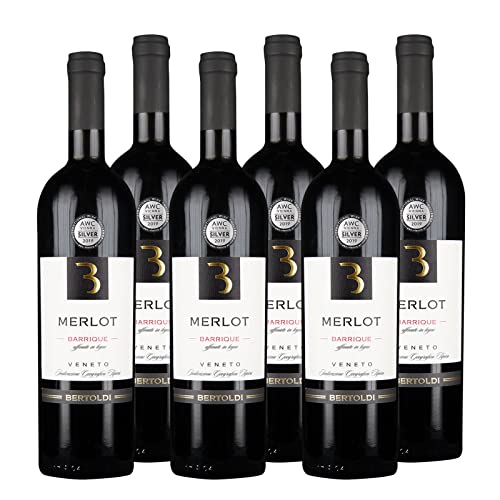 Merlot Barrique Veneto IGT "Bertoldi" Rotwein Venetien trocken (6 x 0.75l) von Bertoldi