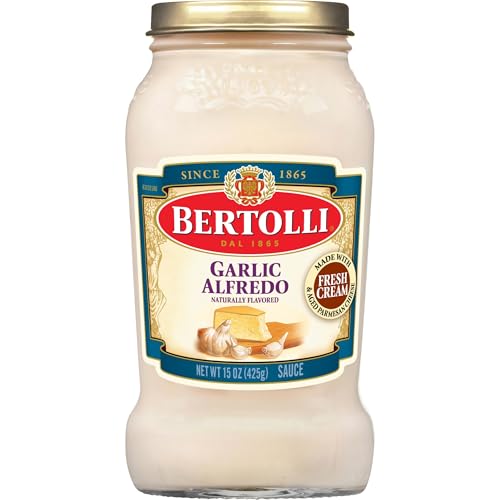 Bertolli Pastasauce, Knoblauch Alfredo, 425 ml (1 Stück) von Bertolli