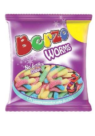 Berzo Worms Fruchtgummis Glühwürmchen - 160g - 2er-Packung Berzo Worms Fruchtgummis Glühwürmchen - 160g - 2er-Packung von Berzo