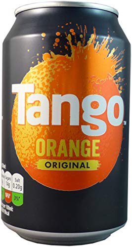 Tango Orange Soft Drink Can 330ml Ref A01097 [Pack 24] von Best Price Square