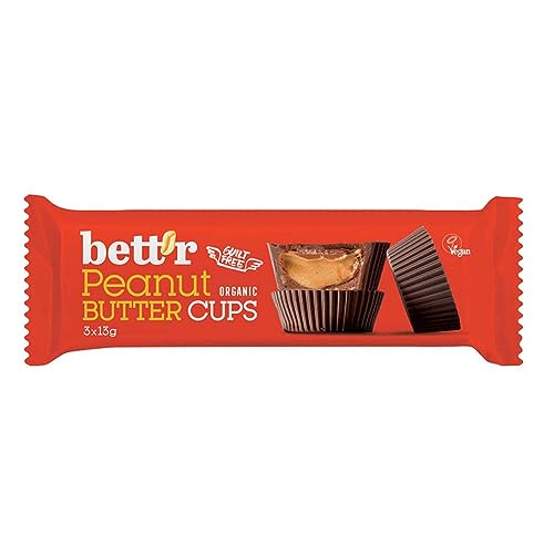Bett'r Erdnuss-Pralinen (39 g) - Bio von Bett'r