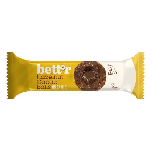 Bett'r Hazelnut Cacao Balls, 45g (1) von Bett'r