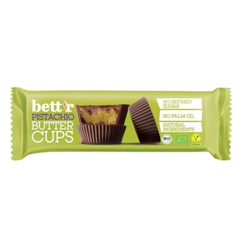Bett'r Pistachio Cream, Nut Butter Cups, 3x13g (1) von Bett'r
