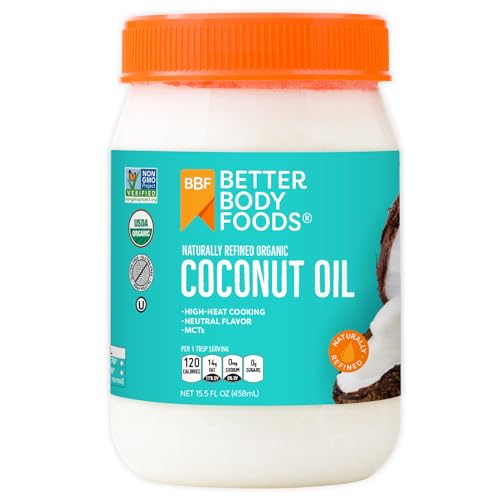 Better Body Foods and Nutrition Better Body Naturally Refined Coconut Oil 410 ml (Organic) von Better Body