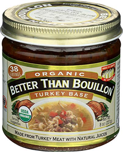 Better Than Bouillon Truthahn-Basis, 95 % biologisch, 237 ml, 6 Stück Better Than Bouillon Truthahn-Basis, 95 % biologisch, 237 ml, 6 Stück von Better Than Bouillon