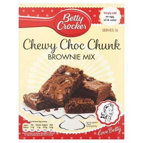 Betty Crocker Chewy Chocolate Chunk Brownie Mix (415g) von Betty Crocker