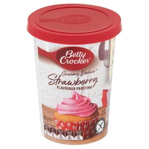 Betty Crocker Erdbeer-Zuckerguss 400gm Betty Crocker Erdbeer-Zuckerguss 400gm von Betty Crocker