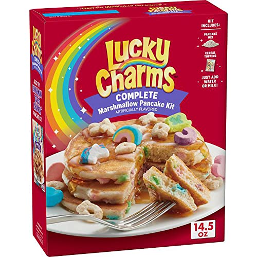 Betty Crocker Lucky Charms Marshmallow-Pfannkuchen-Mix, 411 ml Box von Betty Crocker