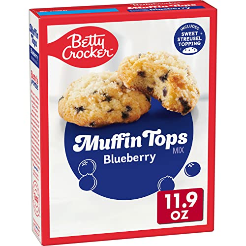 Betty Crocker Muffin-Tops-Mix, Blaubeere, mit Belag, 340 ml von Betty Crocker
