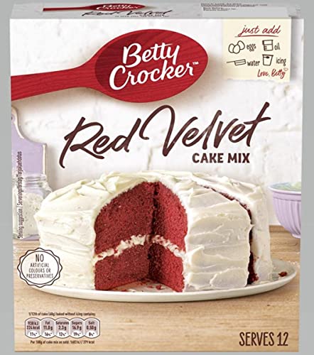 Betty Crocker Red Velvet Cake Mix 425g - Backmischung von Betty Crocker