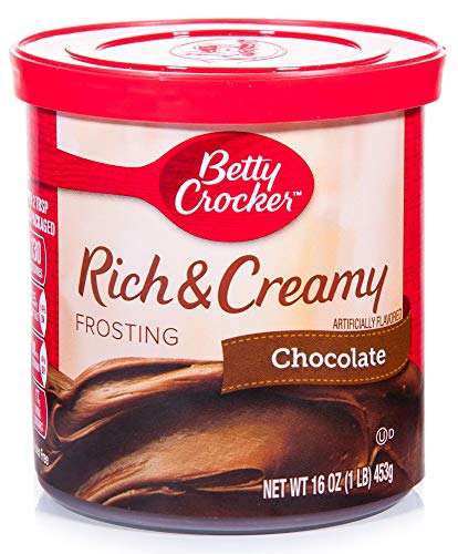 Betty Crocker Rich & Creamy Chocolate Frosting Kuchenglasur 453 gramm Betty Crocker Rich & Creamy Chocolate Frosting Kuchenglasur 453 gramm von Betty Crocker