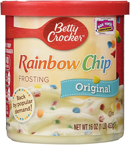Betty Crocker Rich & Creamy - Rainbow Chip Frosting (453g) von Betty Crocker