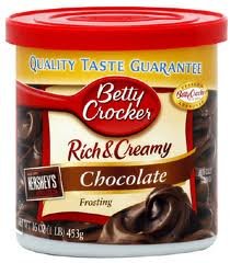 Betty Crocker Schwer und Cremige-Schokolade-453 Gramm Dose Betty Crocker Schwer und Cremige-Schokolade-453 Gramm Dose von Betty Crocker