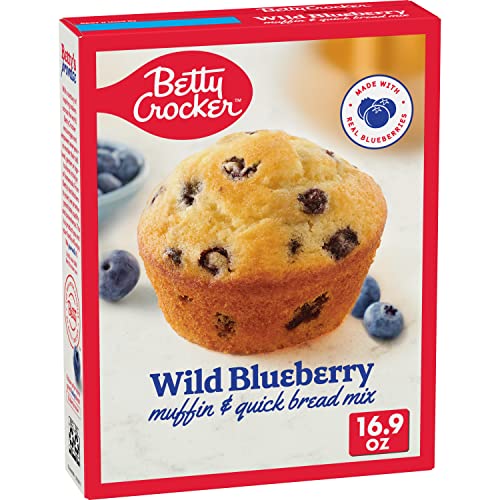 Betty Crocker - Wild Blueberry Premium Muffin Mix (517 g) von Betty Crocker