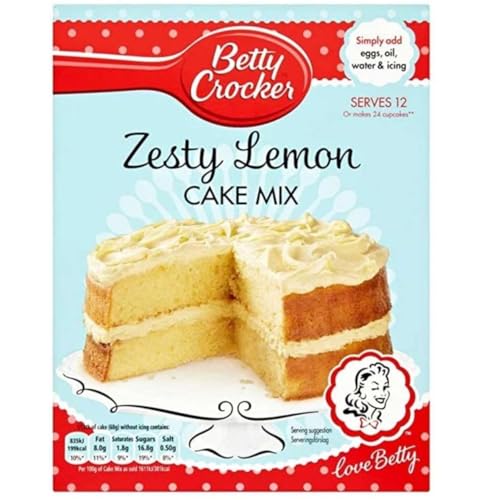 Betty Crocker Lemon Cake Mix 425G von Betty