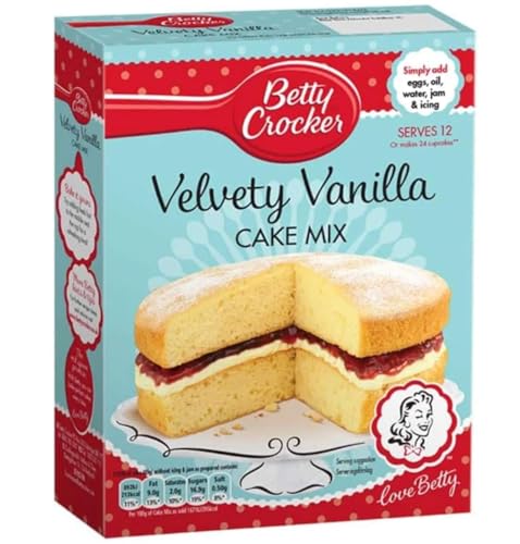 Betty Crocker Vanilla Cake Mix 425G Betty Crocker Vanilla Cake Mix 425G von Betty