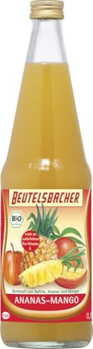 Beutelsbacher Bio Ananas-Mango Direktsaft (6 x 0,70 l) von Beutelsbacher