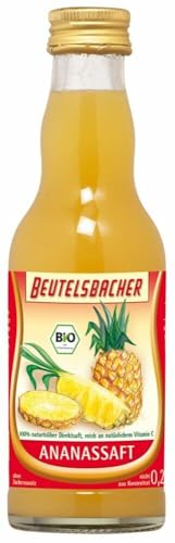 Beutelsbacher Bio Ananas naturtrüber Direktsaft (6 x 0,20 l) von Beutelsbacher