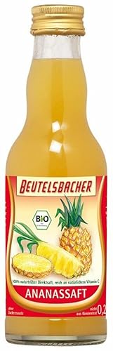 Beutelsbacher Bio Ananas naturtrüber Direktsaft (1 x 0,20 l) von Beutelsbacher