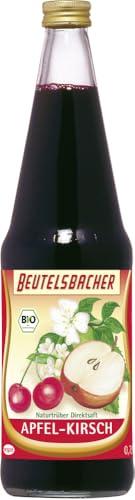 Beutelsbacher Bio Apfel-Kirsch-Saft naturtrüber Direktsaft (1 x 0,70 l) von Beutelsbacher