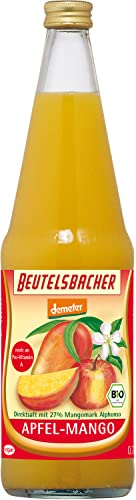 Beutelsbacher Bio demeter Apfel-Mango Direktsaft (1 x 0,70 l) von Beutelsbacher
