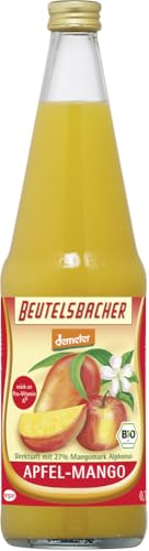 Beutelsbacher Bio demeter Apfel-Mango Direktsaft (1 x 0,70 l) von Beutelsbacher