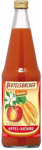 Beutelsbacher Bio Apfel-Möhren-Direktsaft (6 x 0,70 l) von Beutelsbacher