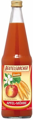 Beutelsbacher Bio Apfel-Möhren-Direktsaft (6 x 0,70 l) von Beutelsbacher