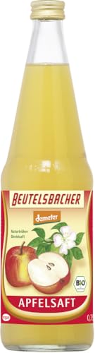 Beutelsbacher Bio demeter Apfelsaft Direktsaft (2 x 0,70 l) von Beutelsbacher