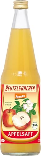 Beutelsbacher Bio demeter Apfelsaft Direktsaft (2 x 0,70 l) von Beutelsbacher