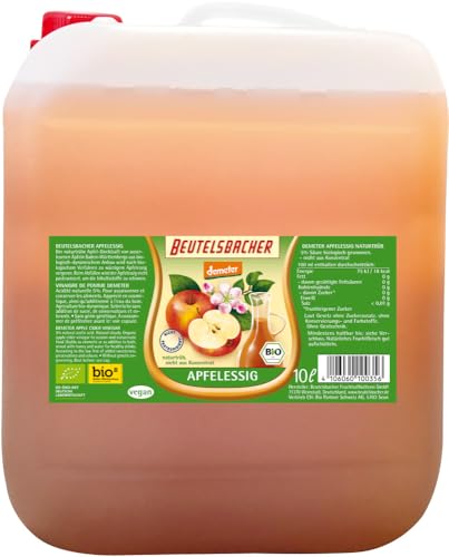 Beutelsbacher Bio demeter Apfelessig naturtrüb (1 x 10 l) von Beutelsbacher