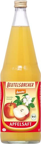 Beutelsbacher Bio demeter Apfelsaft Direktsaft (2 x 1 l) von Beutelsbacher