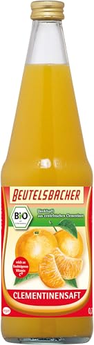 Beutelsbacher Bio Clementinen Direktsaft (2 x 700 ml) von Beutelsbacher