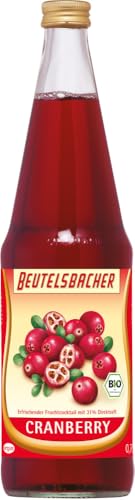 Beutelsbacher Bio Cranberry Fruchtcocktail (2 x 0,70 l) von Beutelsbacher