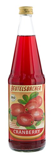 Beutelsbacher Bio Cranberry Fruchtcocktail MEHRWEG (1 x 0,7 l) von Beutelsbacher
